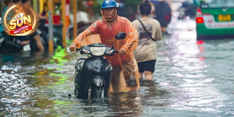 Mơ thấy nước ngập 